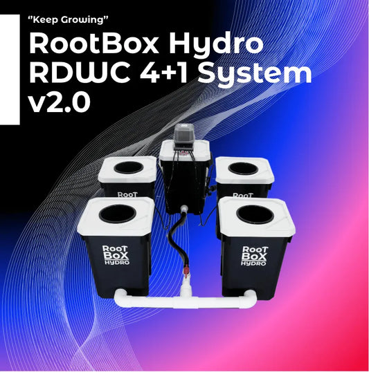 RootBox Hydro™ RDWC 4+1 System v2.0