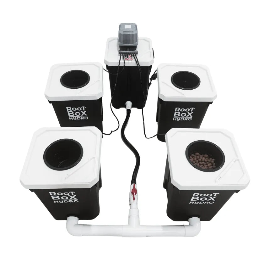 RootBox Hydro™ RDWC 4+1 System v2.0