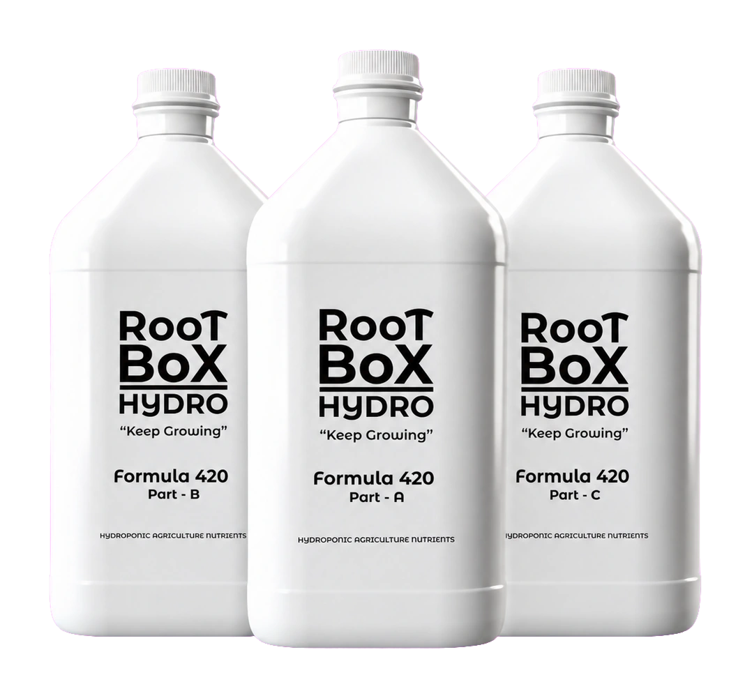 RootBox Hydro Formula 420 1-L-Paket, enthalten im RootBox Hydro Starterpaket.