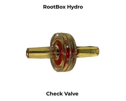 RootBox Hydro check valve.