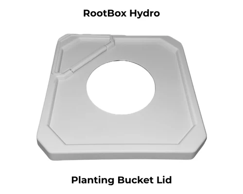 RootBox Hydro planting bucket lid.
