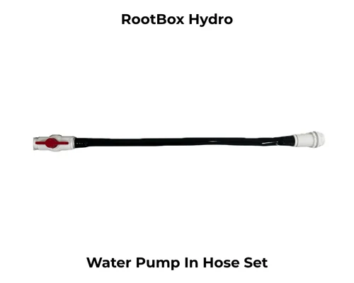 RootBox Hydro water pump inlet hose set.