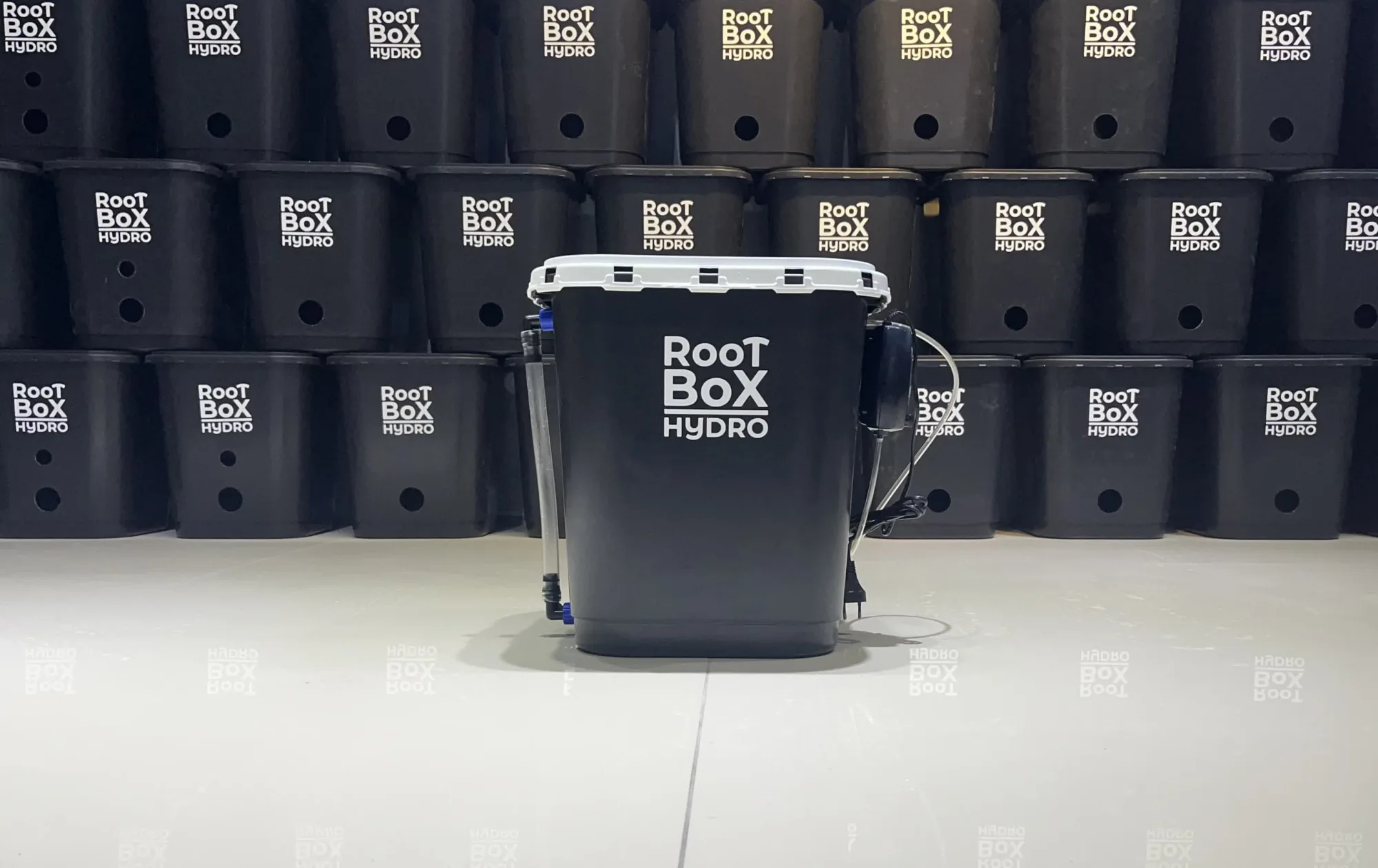 Einzelner RootBox Hydro Version 1.0 DWC-Behälter.