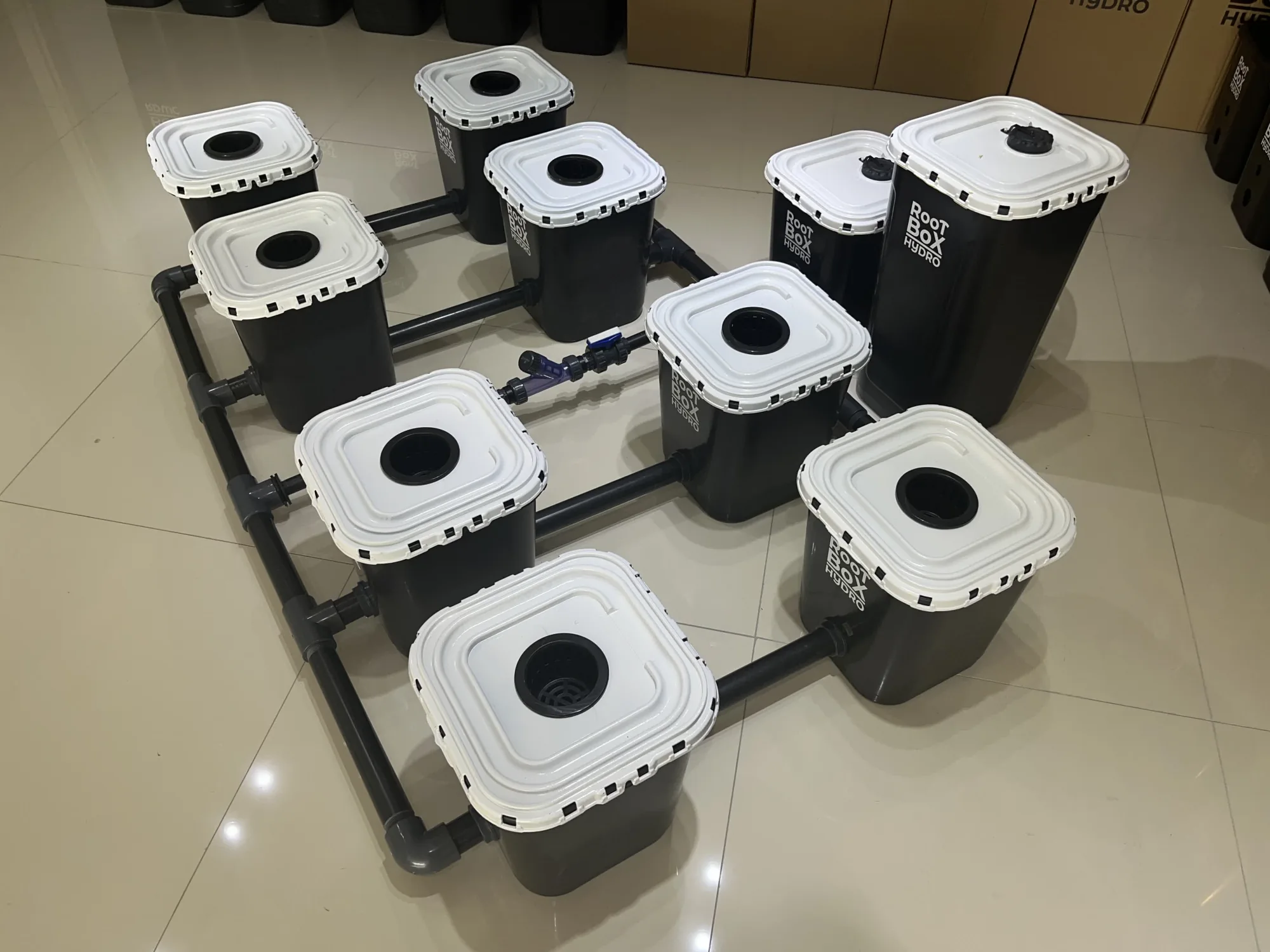 RootBox Hydro Version 1.0 RDWC-8-System, ansicht 2.